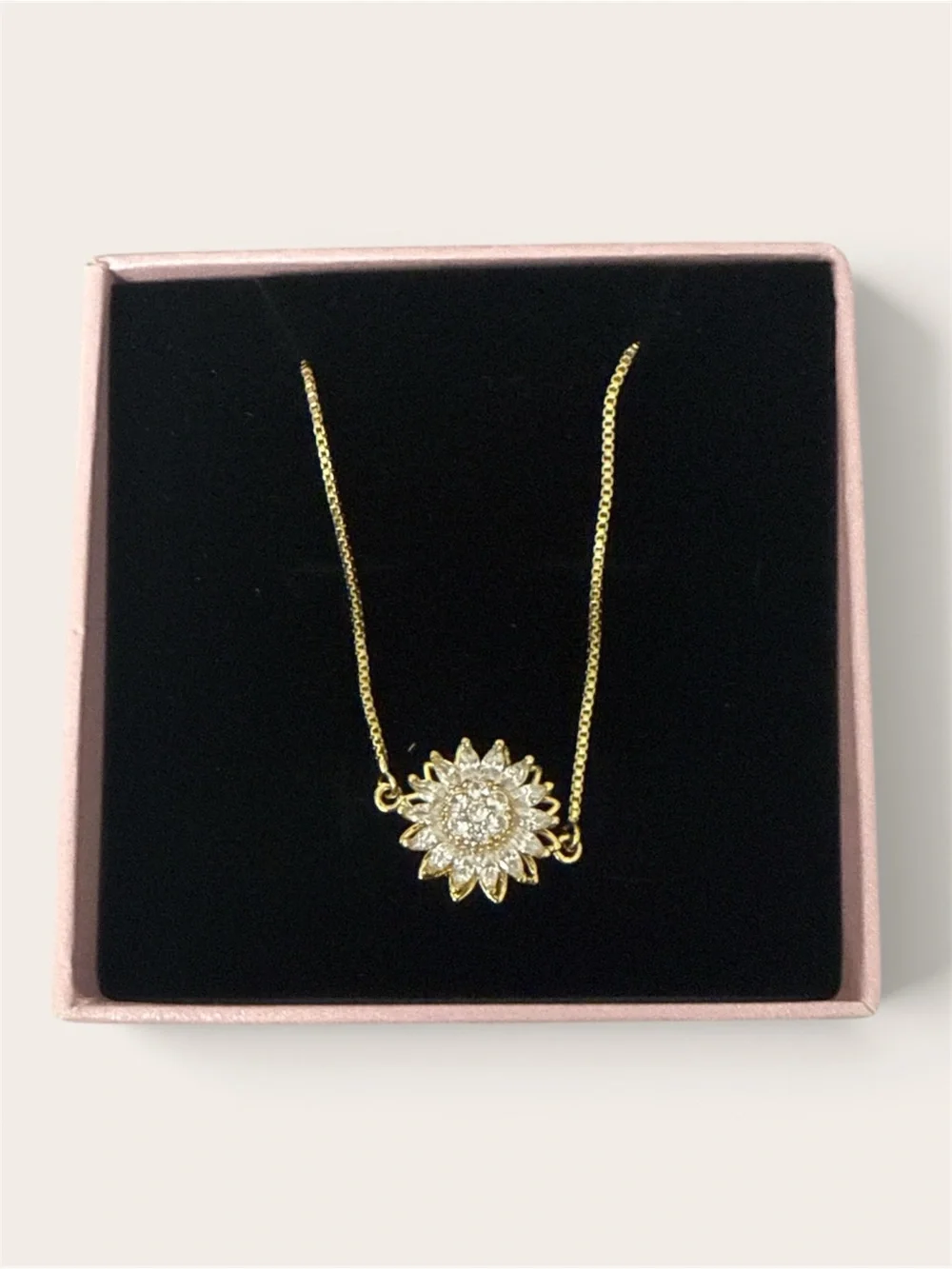 Gold Sunflower Bracelet